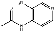 3-氨基-4-乙酰氨基吡啶 结构式