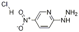 2-Hydrazino-5-nitropyridine hydrochloride 结构式