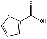 噻唑-5-甲酸 结构式