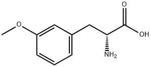 D-3-甲氧基苯丙氨酸 结构式