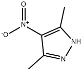 3,5-二甲基-4-硝基吡唑 结构式