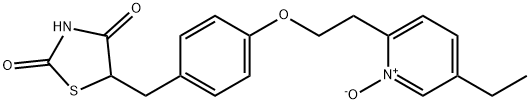 吡格列酮N-氧化物 结构式