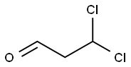 3,3-Dichloropropanal 结构式