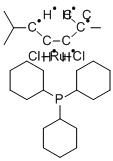 对异丙苯基三环己基磷二氯化钌 结构式