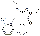2-(beta,beta-diethoxycarbonylphenethyl)pyridinium chloride  结构式