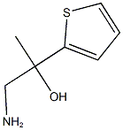 1-氨基-2-(噻吩-2-基)丙-2-醇 结构式