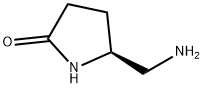 (S)-5-氨基甲基吡咯烷-2-酮 结构式