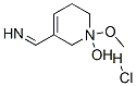 1-(1-hydroxy-5,6-dihydro-2H-pyridin-3-yl)-N-methoxy-methanimine hydroc hloride 结构式