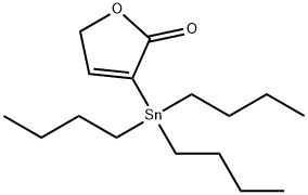 3-Tributylstannyl-5H-furan-2-one 结构式