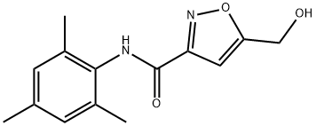 5-(hydroxymethyl)-N-(2,4,6-trimethylphenyl)oxazole-3-carboxamide 结构式