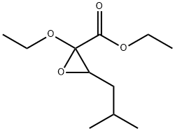 Oxiranecarboxylic acid, 2-ethoxy-3-(2-methylpropyl)-, ethyl ester (9CI) 结构式