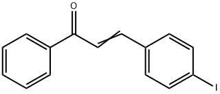 3-(4-Iodophenyl)-1-phenyl-2-propen-1-one 结构式