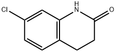 7-氯-3,4-二氢-1H-喹啉-2-酮 结构式