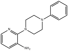 2-(4-苯基哌嗪-1-基)吡啶-3-胺 结构式