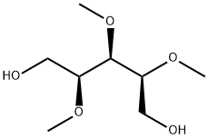 L-Arabinitol, 2,3,4-tri-O-methyl- 结构式