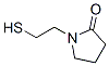 1-(2-Mercaptoethyl)pyrrolidin-2-one 结构式