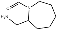 1H-Azepine-1-carboxaldehyde, 2-(aminomethyl)hexahydro- (9CI) 结构式