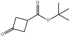 3-氧代环丁基羧酸叔丁酯 结构式