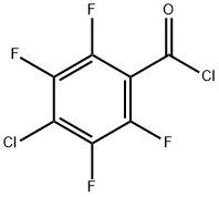 4-氯-2,3,5,6-四氟苯(甲)酰氯 结构式