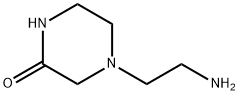 4-(2-氨基乙基)-哌嗪-2-酮 结构式