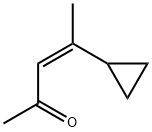 3-Penten-2-one, 4-cyclopropyl-, (Z)- (9CI) 结构式