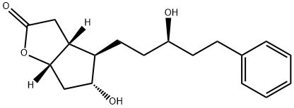 (3aR,4R,5R,6aS)-5-Hydroxy-4-((R)-3-hydroxy-5-phenylpentyl)hexahydro-2H-cyclopenta[b]furan-2-one