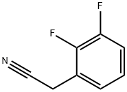 2,3-二氟苯乙腈 结构式