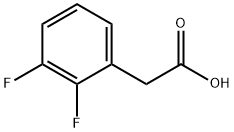 2,3-二氟苯乙酸 结构式