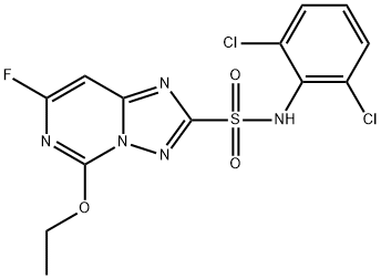 双氯磺草胺 结构式