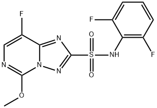 双氟磺草胺 结构式