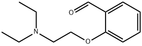2-[2-(二乙胺基)乙氧基]苯甲醛 结构式