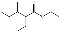 ethyl 2-ethyl-3-Methylpentanoate 结构式