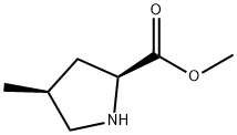 L-Proline, 4-methyl-, methyl ester, cis- (9CI) 结构式