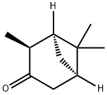 2,6,6-TRIMETHYLBICYCLO[3.1.1]HEPTAN-3-ONE 结构式