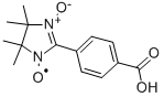 2-(4-Carboxyphenyl)-4,4,5,5-tetramethylimidazoline-1-oxyl-3-oxide 结构式