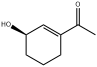 Ethanone, 1-(3-hydroxy-1-cyclohexen-1-yl)-, (R)- (9CI) 结构式