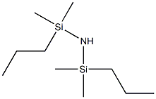 1,3-二-正-丙基-1,1,3,3-四甲基二硅氮烷 结构式