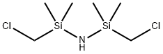 二(氯甲基)四甲基二硅氮烷 结构式