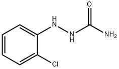 4-(2-CHLOROPHENYL)SEMICARBAZIDE 结构式