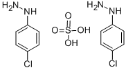 4-氯苯肼硫酸盐 结构式