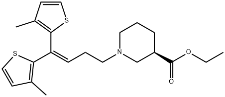 噻加宾乙酯 结构式