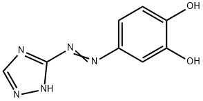 1,2-Benzenediol, 4-(1H-1,2,4-triazol-3-ylazo)- (9CI) 结构式