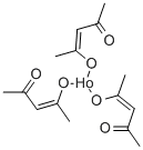 乙酰丙酮钬 结构式