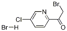 2-溴-1-(5-氯吡啶-2-基)乙烷-1-酮氢溴酸盐 结构式