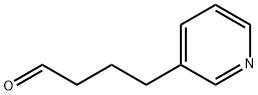 4-(3-PYRIDINYL)BUTYRALDEHYDE 结构式