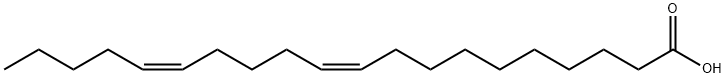 10,15-eicosadienoic acid 结构式