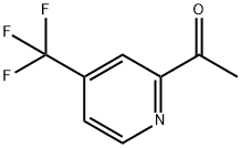 2-乙酰基-4-三氟甲基吡啶 结构式