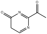 4(5H)-Pyrimidinone,2-acetyl- 结构式