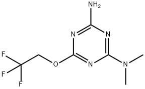 氟胺磺隆三嗪 结构式