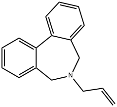 6-allyl-6,7-dihydro-5H-dibenz[c,e]azepine  结构式